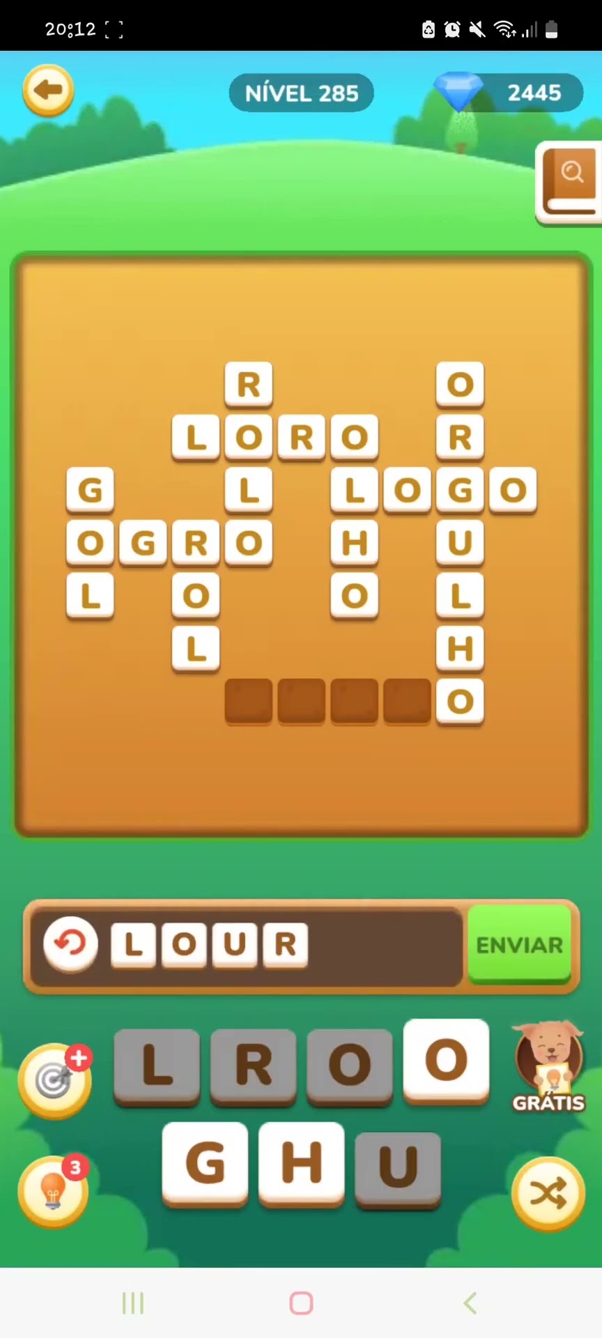 Jogo Letras Shopee Nível 285 - YouTube