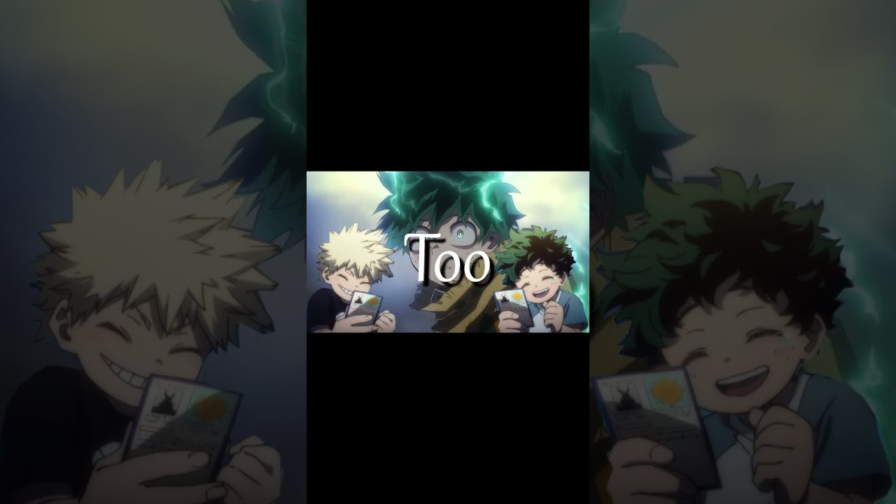 bakudeku edit (can't help falling in love)