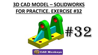Celebrity 3D CAD MODEL - SOLIDWORKS FOR PRACTICE. EXERCISE #32 Profile