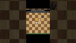 Checkmate with one Rook #chess #blitzchess #chessforkids #chesstactics