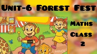 Class 2 Maths TextBook part2 || Unit 6 FOREST FEST