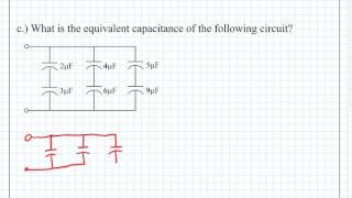 ECE 100 Capacitors in Series and Parallel Example