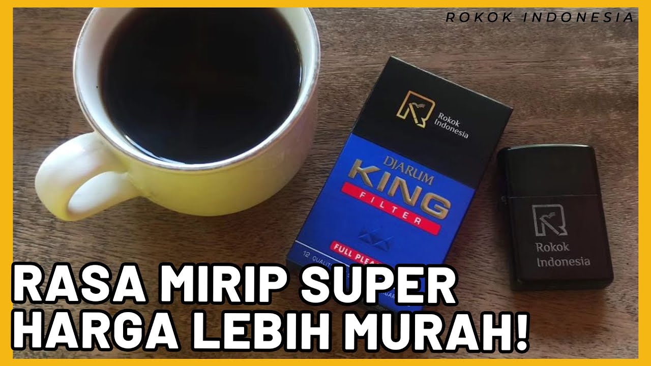 REVIEW ROKOK DJARUM KING | ROKOK INDONESIA