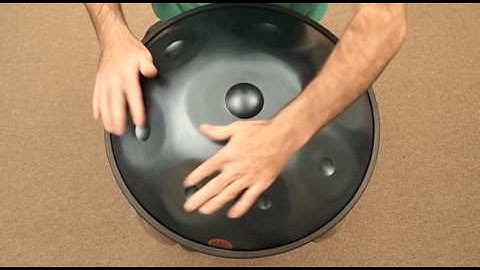 HAPI Handpan #D55 El Capitan Scale derived from D Minor