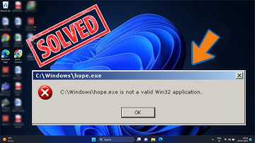 How to Fix Exe Not a Valid win32 Application in Windows 11/10 (EASY)