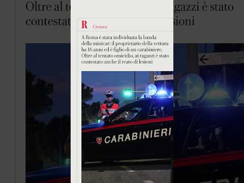 Video Banda della minicar, individuati gli aggressori: sono due minorenni, hanno confessato