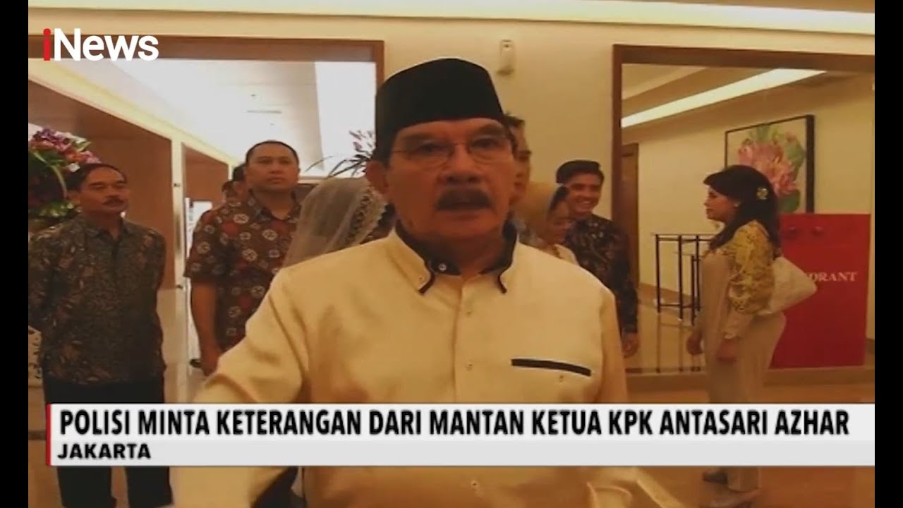 Polisi Periksa Mantan Ketua KPK Antasari Azhar Terkait Kasus Joko Tjandra - iNews Sore 22/08