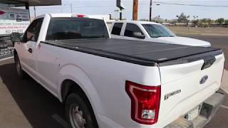 BAKFlip MX4 Hard Folding Tonneau Cover On Ford F-150 8' Truck Bed