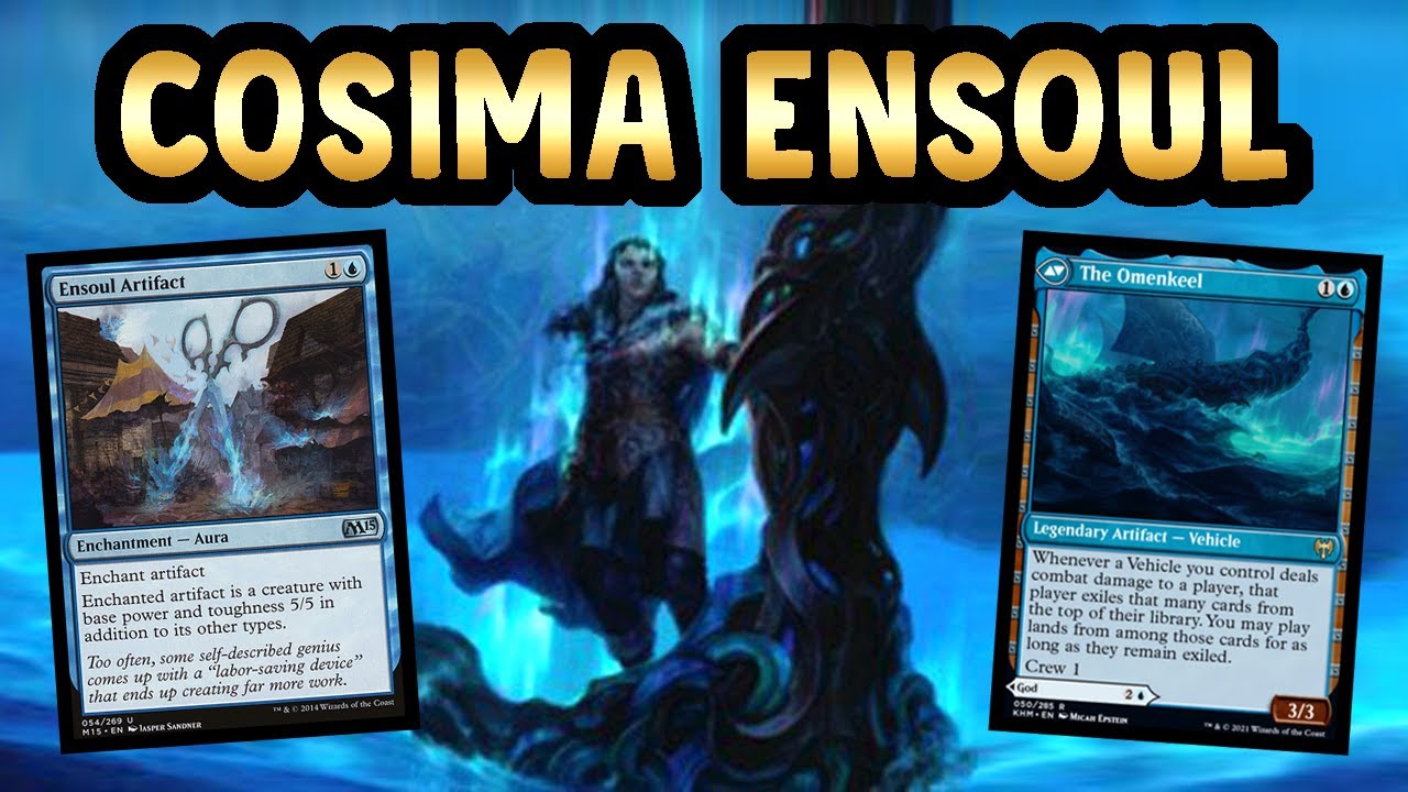 💧 COSIMA OMENKEEL ENSOUL Are Vehicles finally playable? 【 MTG Modern