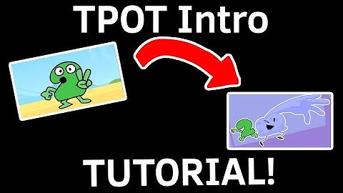 How to make a TPOT intro transition in capcut! | Tutorial