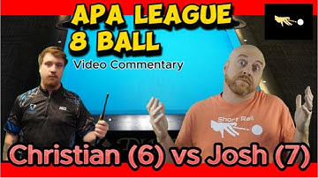 Can YOU Beat a SKILL level 6? 8 Ball - APA League Match