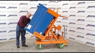 60 Degree Industrial Tilt Cart