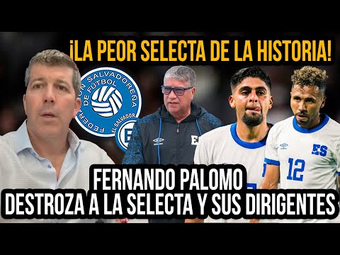 The Worst National Team In History Fernando Palomo Condemns El Salvador After The Ridiculous Gol