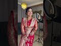 Newari bridal Makeuo & Hair. #rituz #makeup #bride #bridalmakeup #wedding #nepal #newartist