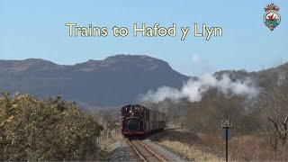 Hafod y Llyn trains @FfestiniogWelshHighland