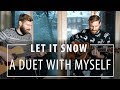 When you're lonely but you want to play a Christmas duet...