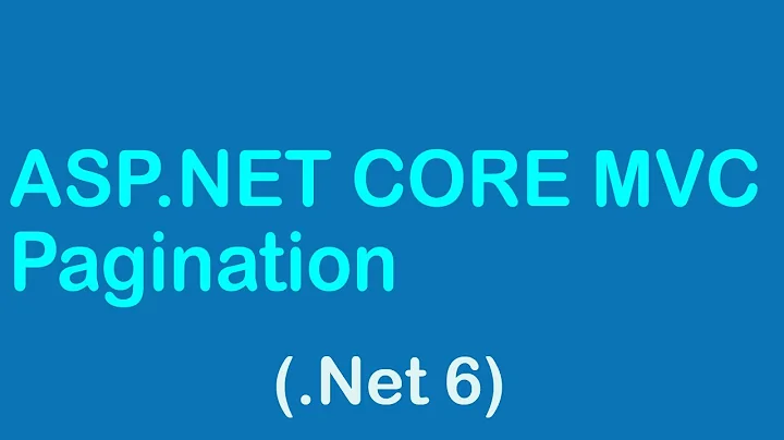 How to Implement Paging in ASP.NET Core