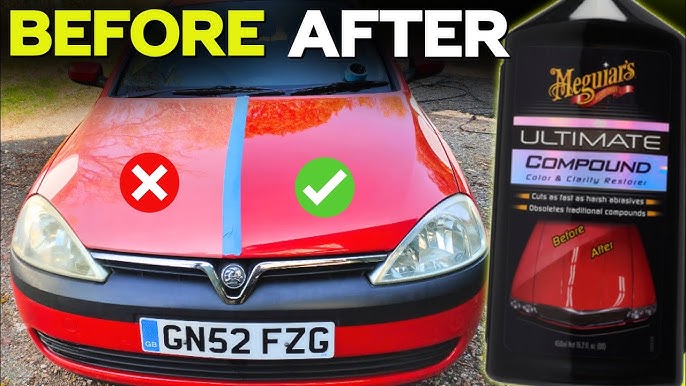 Ultimate Compound & 3-In-1 Wax.MP4, Those black-painted pillars bugging  you with swirls? Bring out the gloss and get rid of those swirls! Ultimate  Compound & 3-In-1 Wax! @meguiarsuk, By Meguiar's