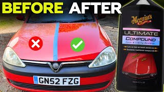 Easily Restore Faded Paintwork with Meguiar's Ultimate Compound