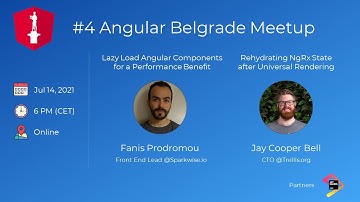 #4 Angular Belgrade Meetup - Fanis Prodromou and Jay Bell