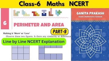 Class 6 Maths Ganita Prakash Chapter 6 Perimeter and Area | Part 9 #grade6maths