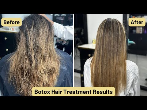 Botox Hair Treatment Tutorial 💆‍♀️ | Step-by-Step Smooth & Shiny Hair Transformation