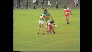 Donegal v Derry Minor GAA Football Challenge 1984 played in Carrick