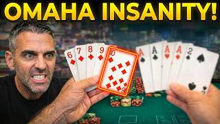 "My Omaha INSANITY! Straight Flush and Multiple Quads in JUST ONE Session!" screenshot 5