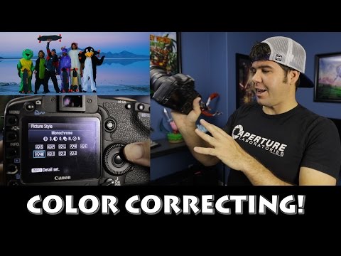 How To Change The Color Accent On A Canon Camera