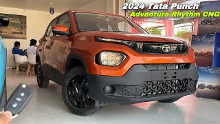 2024 Tata punch Adventure Rhythm CNG Price & Features ❤️ 2024 Tata Punch Facelift !!