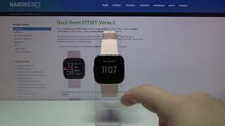 How to Activate Always-On Display in FITBIT Versa 2 – Personalize Display screenshot 5