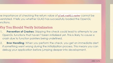 Why is it Crucial to Check if GLAD or GLEW is Initialized Correctly?