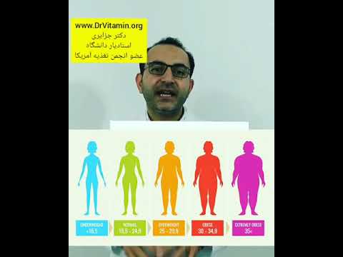 چگونه میزان اضافه وزن یا کمبود وزن خودمان را تشخیص دهیم
