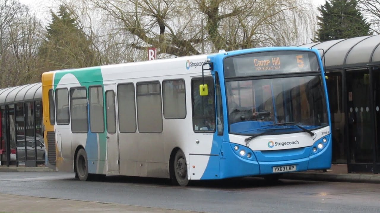 Buses & Trains at Nuneaton | January 2024
