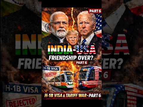India-USA Friendship Over? H-1B Visa & Tariff War (Part 6)#facts #3danimation #3dvisualization