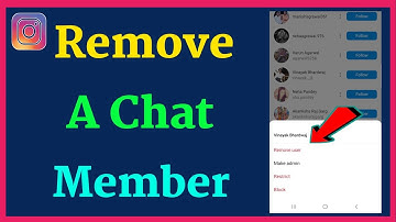 How To Remove Someone From Group Chat On Instagram