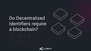 Do Decentralized Identifiers Require a Blockchain?