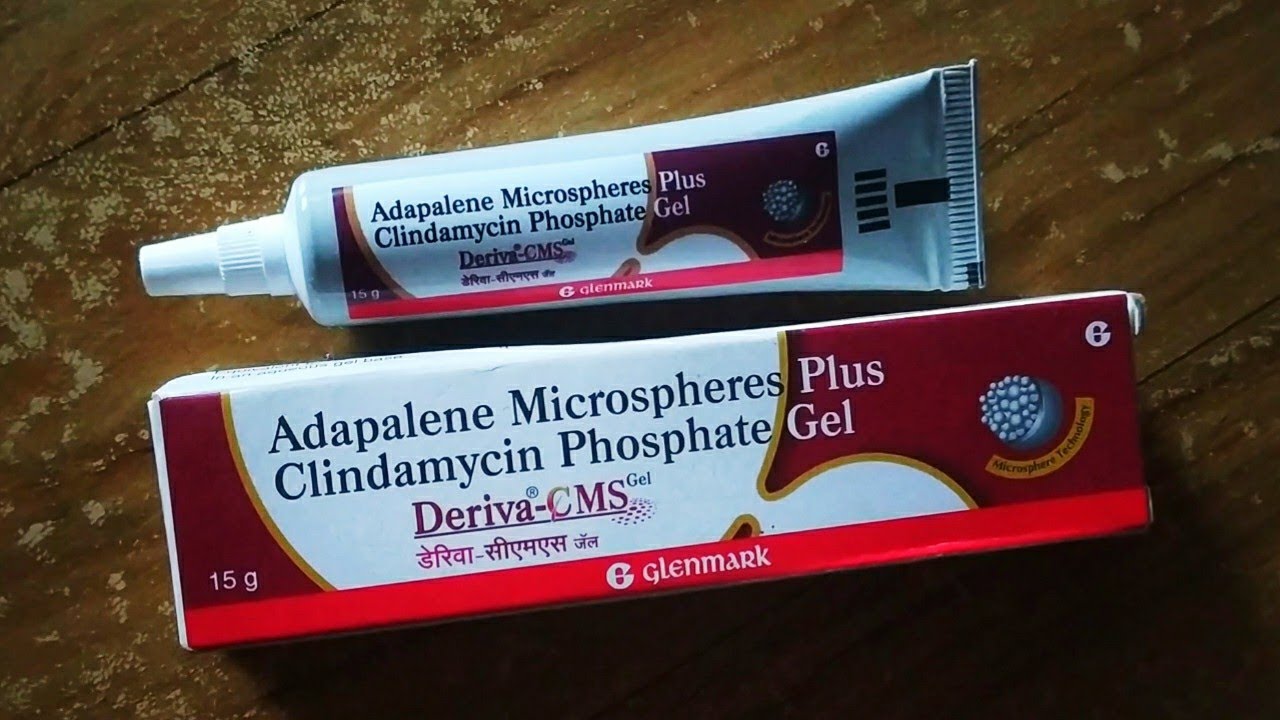 Deriva Cms Gel Review Adapalene Gel For Blackheads, Whiteheads, Acne