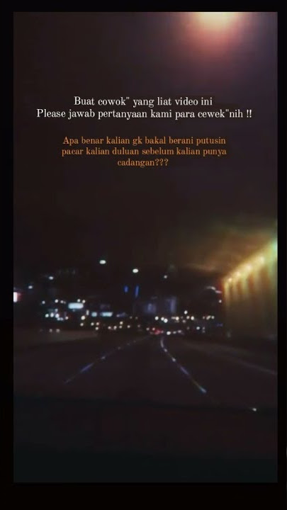 PERTANYAAN BUAT PARA COWOK || STORY WA SAD BUAT CIWI2