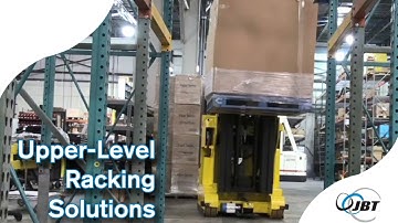 Upper Level Racking AGV Solution