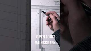 Open Joint Rainscreen System Walkthrough #architecture #buildingscience #walldesign #homedesign