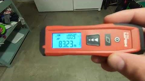 HILTI, PD-S 200 FT. COMPACT LASER RANGE METER