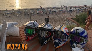 Al mare in motard con i miei amici San Nicolò (Bugerru)