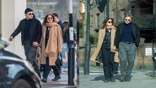 Ex EastEnders star Ben Hardy pictured on a romantic stroll with Vanity Fair star Olivia Cooke