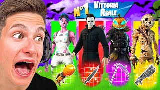 Ho Vinto La *RANDOM HALLOWEEN BOSS* Challenge di Fortnite