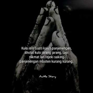 Kata - Kata Jawa . Story WA