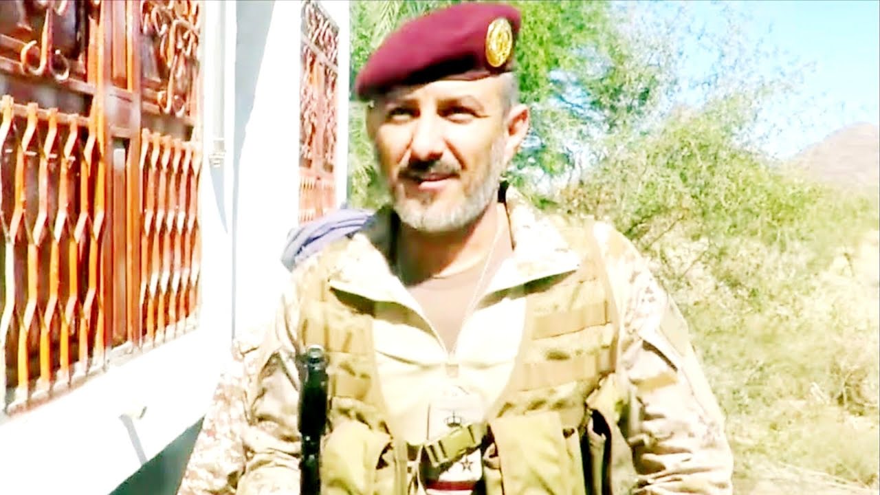 مادبة غداء للعميد علي ساير العنزي قائد القوات السعودية بمناسبة تحرير بيحان من الحوثيين اليمن yemen