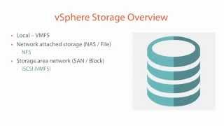 vSphere 6: Storage Overview | Pluralsight