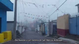 Recorrido por las calles de San Marcos Acteopan, Puebla 