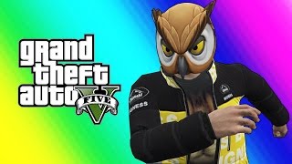 GTA 5 Online Funny Moments  Flying Cars, Ramp Cars, and Rocket Cars!